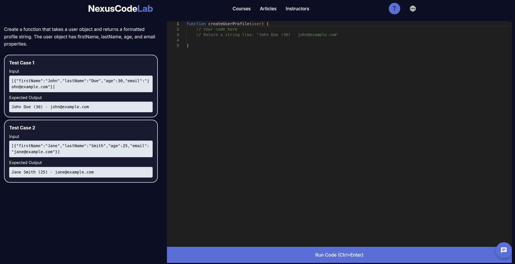 Code Lab — インタラクティブコーディング環境